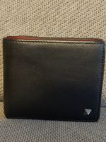 Portafoglio Valentino pelle nero interno rosso usato