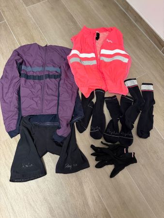RAPHA Lot vêtements XL vélo occasion mi-saison