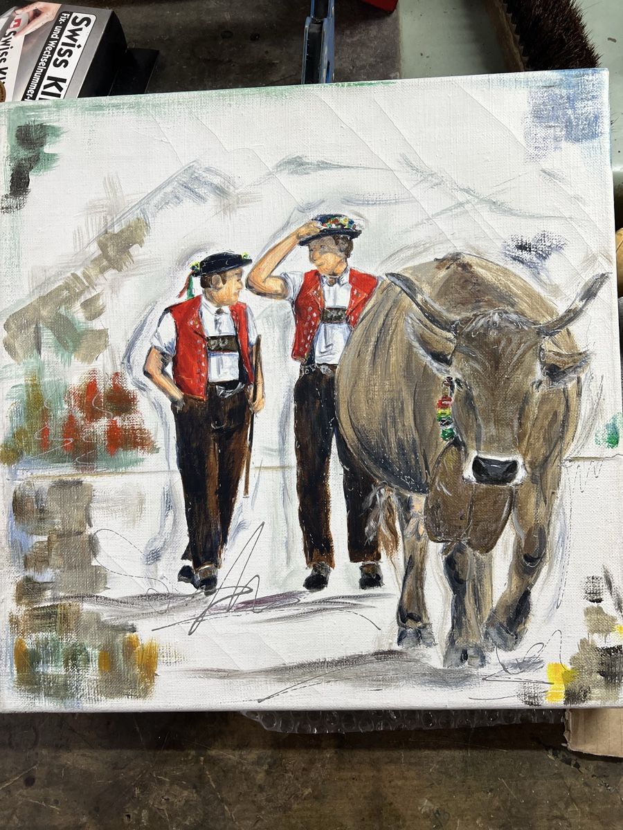 Dipinti: Original von Silvia Bühler- Schweizer Kunst – Usato da Urnäsch venduto da Ursjack 4