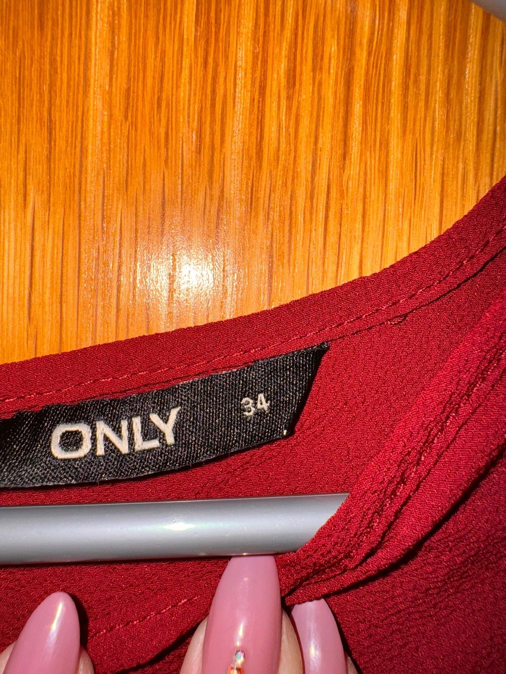 Only Blusen: Luftig leichte Sommer Bluse Only in dunkelrot Gr.34 – Neu (gemäss Beschreibung) aus Grosswangen von SALE_SALE_SALE 1