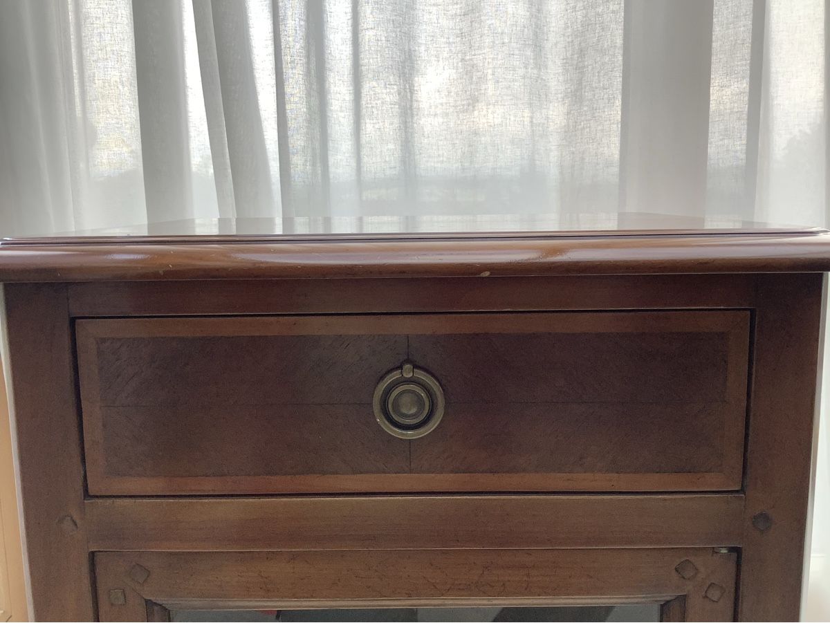 Vitrinen: Antike Biedermeier Vitrine Barschrank Nachttisch – Gebraucht aus Wichtrach von wildpigwomen12 6