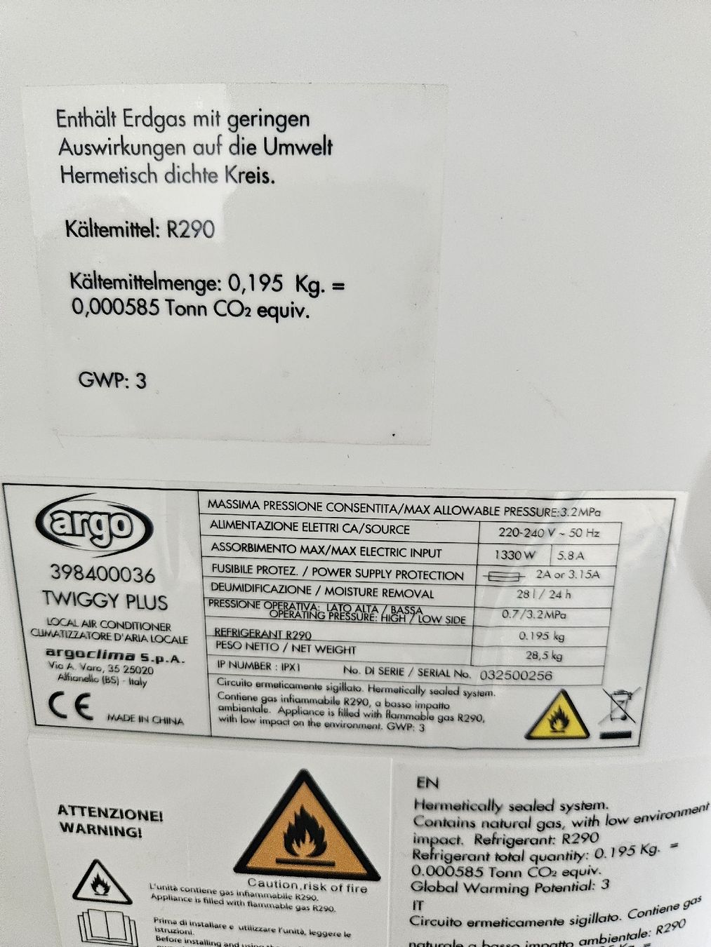 Climatiseurs: Klimaanlage – D'occasion à Villmergen par Pfopf05 1