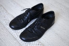 Prada  Leder-Turnschuhe