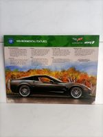 Brochure Chevrolet Corvette 2009 ZR1 (USA)