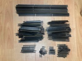 Minitrix Gleismaterial,  Konvolut ca. 250 Stück
