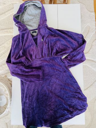 TOMMY HILFIGER PLÜSCH KLEID GR S