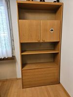 Bücherregal mit Truhe Kinderzimmer Holzoptik
