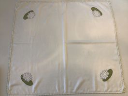 Tischdecke mit Seerosen