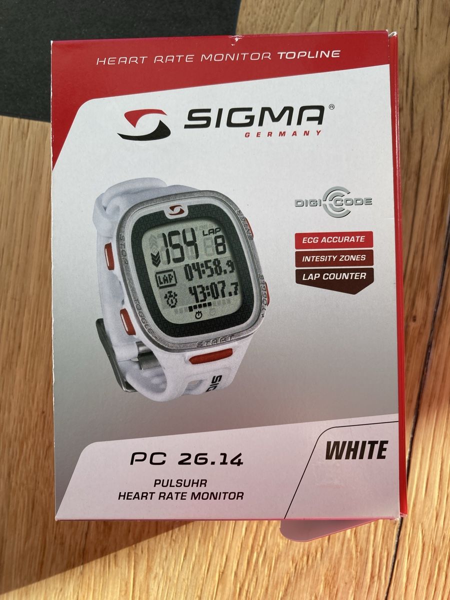 Sigma Misurare: Cardiofréquencemètre Sigma PC 26.14 – Nuovo e nell'imballaggio originale da Courgenay venduto da hertzogg
