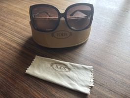 Sonnenbrille TOD'S Damen schwarz 2-4/10 guter Zustand