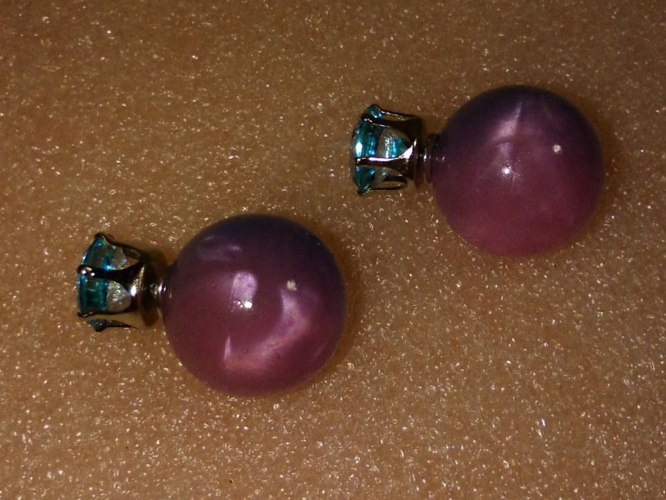 Orecchini pendenti & Orecchini a lobo: ohrringe modeschmuck,,lela und weiss farben – Nuovo (secondo la descrizione) da Basel venduto da bijoutrie_4