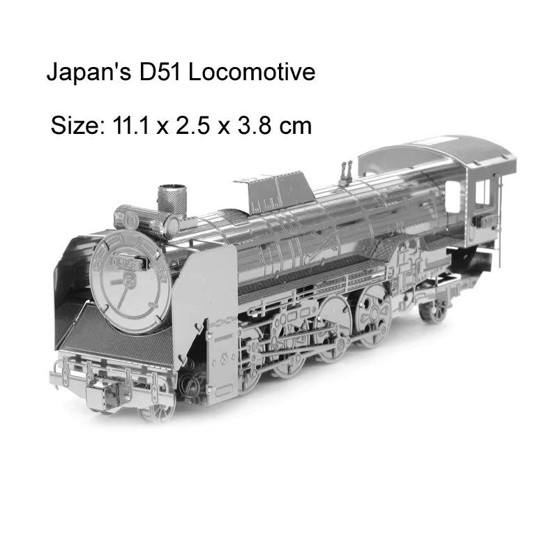 Puzzle: Metall 3D Mini Puzzle Dampflokomotive – Nuovo e nell'imballaggio originale da Oppligen venduto da Pin-Fall-Shop