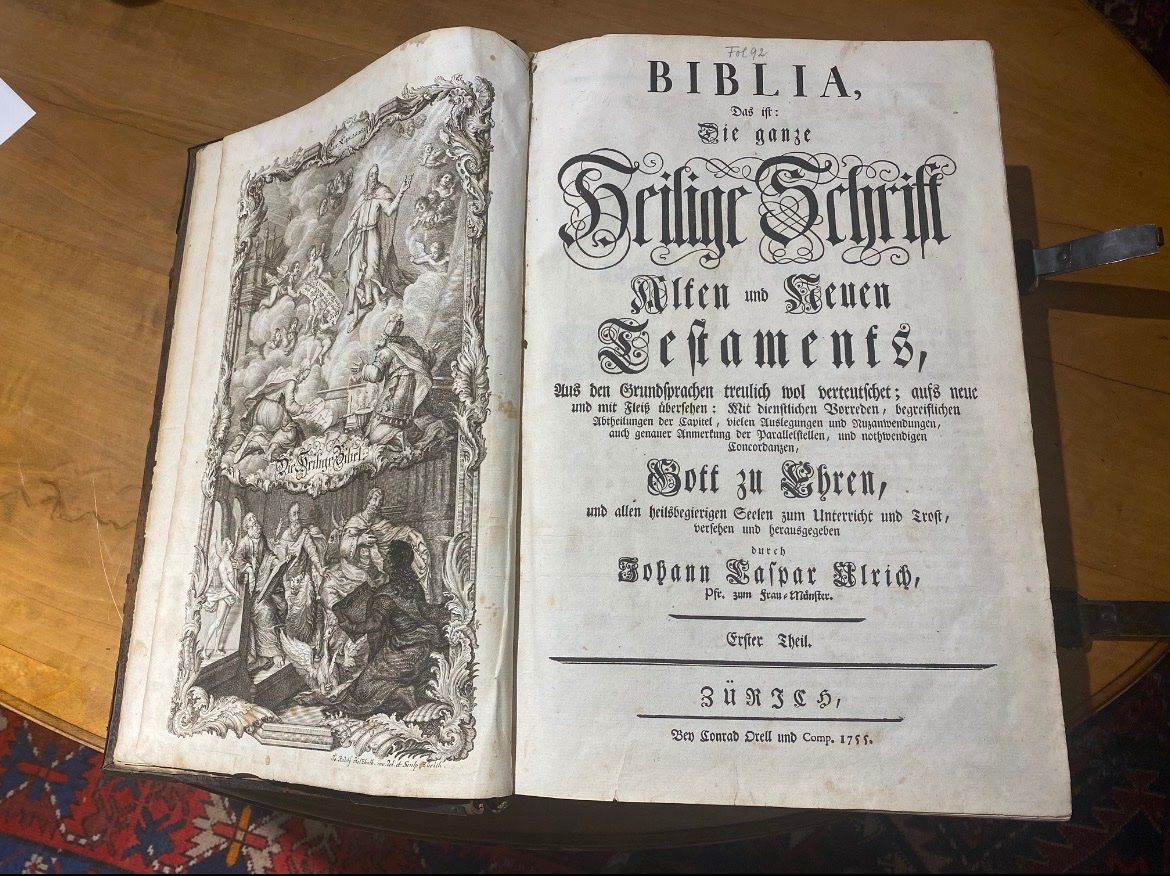 Libri: Hausbibel von 1755 – Usato da Baden venduto da firm
