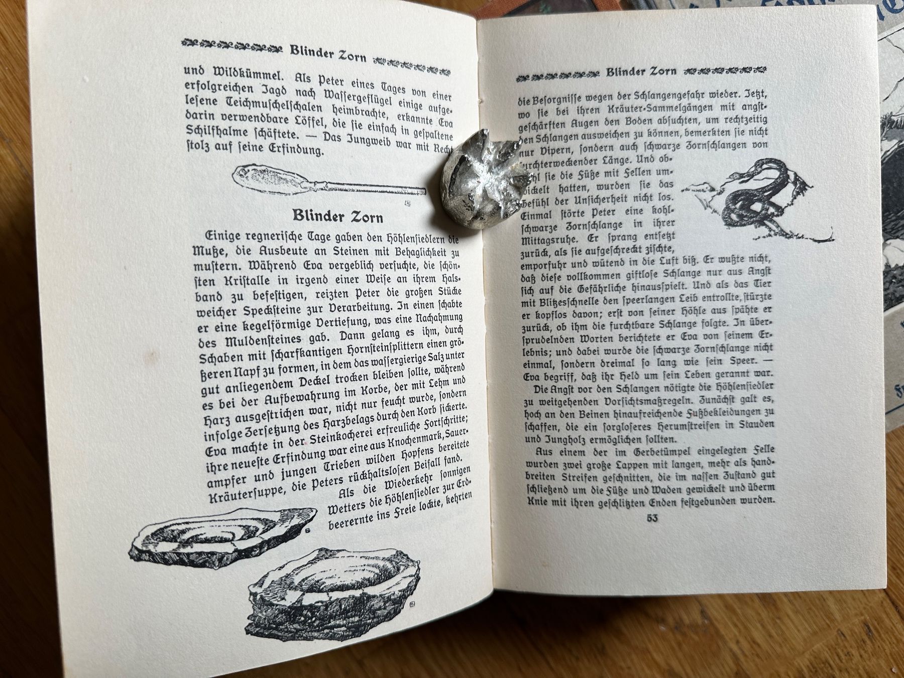 Libri: A. Th. Sonnleitner: 3 Höhlenkinder-Bände – Usato da Zürich venduto da allp 3