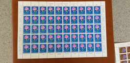Briefmarke Bogen postfrisch Jahrgang 1963
