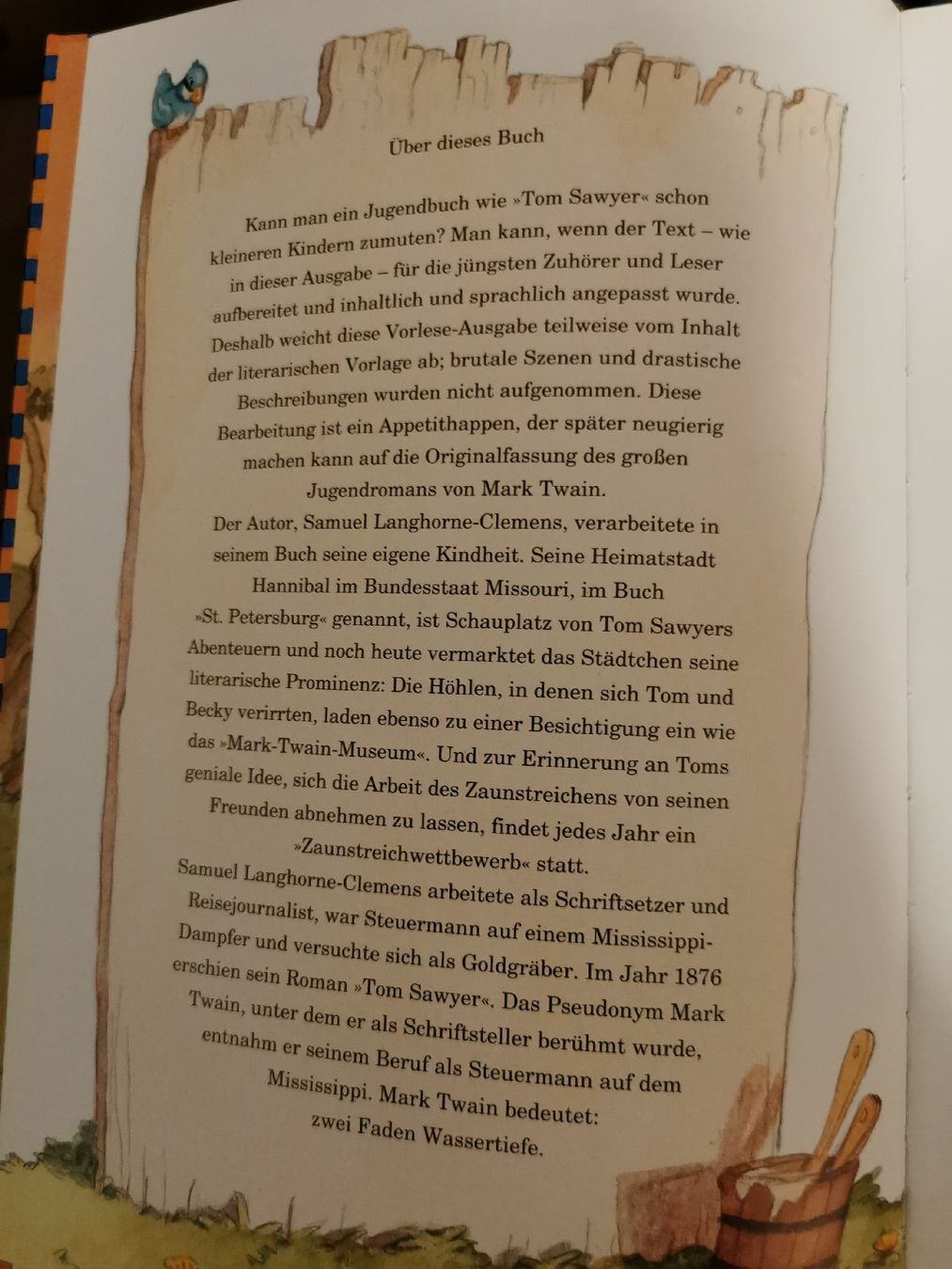 Bücher: Kinderbuch Tom Sawyers Abenteuer – Neu (gemäss Beschreibung) aus Stansstad von ramschliese 1