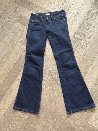 Pepe Jeans Flare Mid Waist Pimlico Jeans dunkelblau W25 L30 