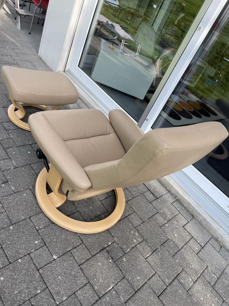 Stressless Fauteuils: Fauteuil + repose-pieds Stressless – D'occasion à Les Genevez JU par fabliane 1