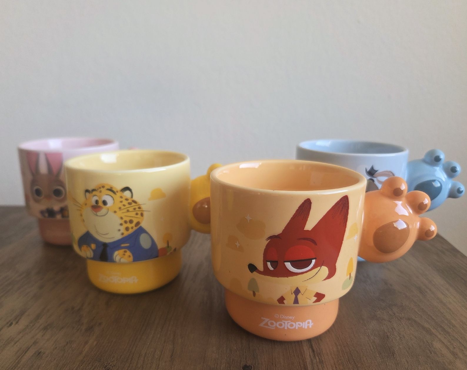 Disney Tassen: Disney Zootopia 4er Tassen Set mit OVP – Neu (gemäss Beschreibung) aus Basel von Russell.G