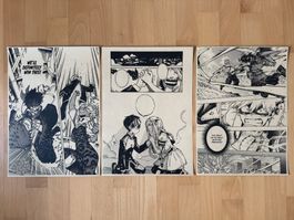3 Stk Anime Manga Plakat Poster Print