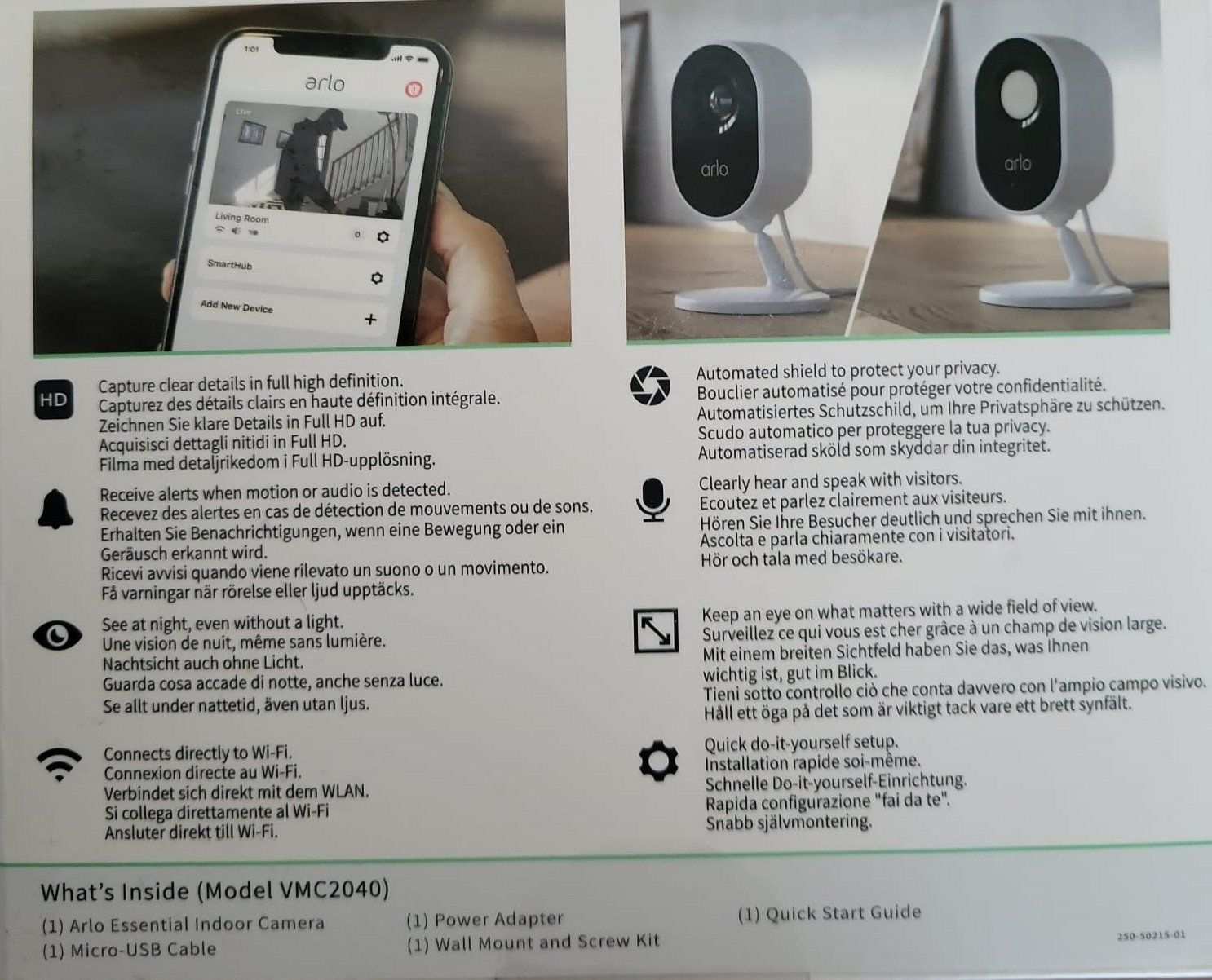 Arlo Webcam: Home Cam der Marke Arlo. – Nuovo e nell'imballaggio originale da Zuchwil venduto da Beppe_25.3 5