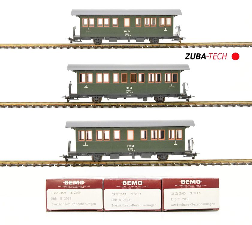 Brawa 58119 Scala H0 Carrozza treno espresso B4ümg-54 delle DB, epoca III + LED