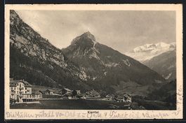 Kiental, Panoramaansicht mit Golderenhor