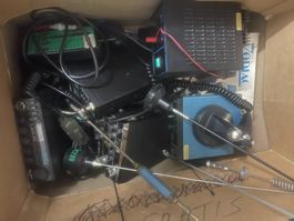 Funkgeräte Konvolut ALAN 502 ZODIAC Antennen Zubehör