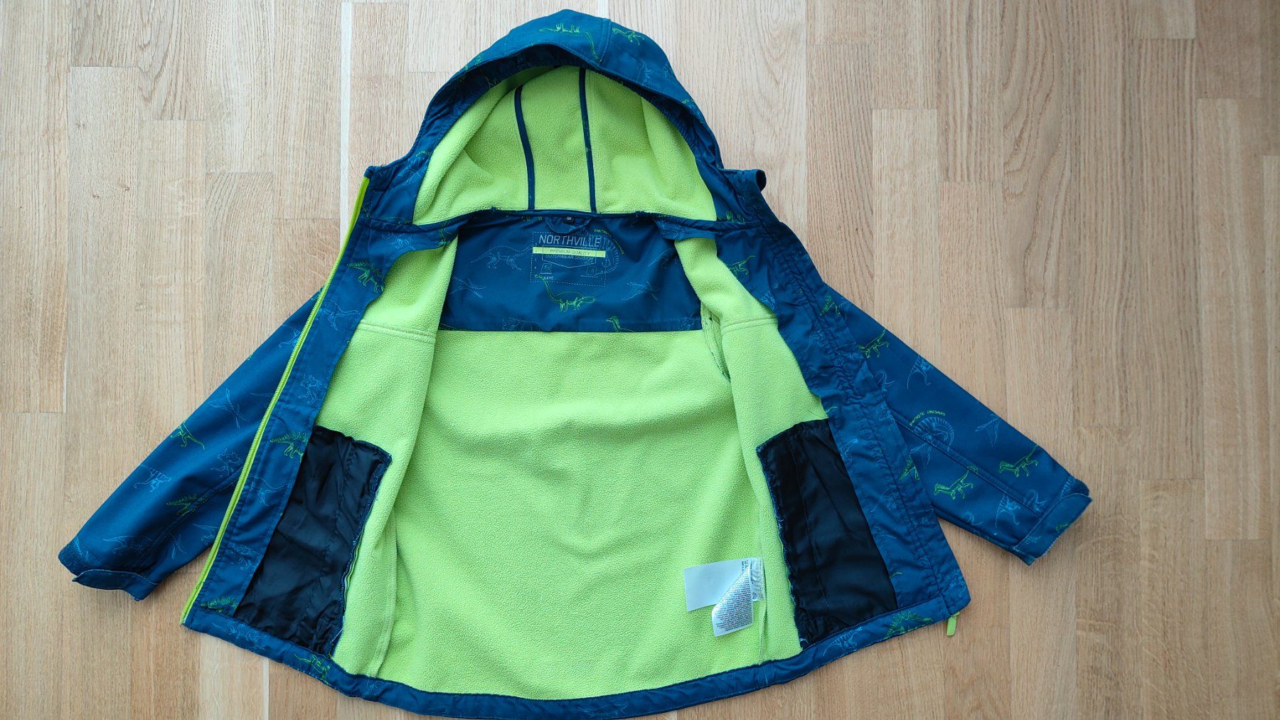Giacche & Cappotti: Northville Softshell Jacke, Grösse 134, Dinosauriermuster – Usato da Langnau i.E. venduto da Nufi7 1