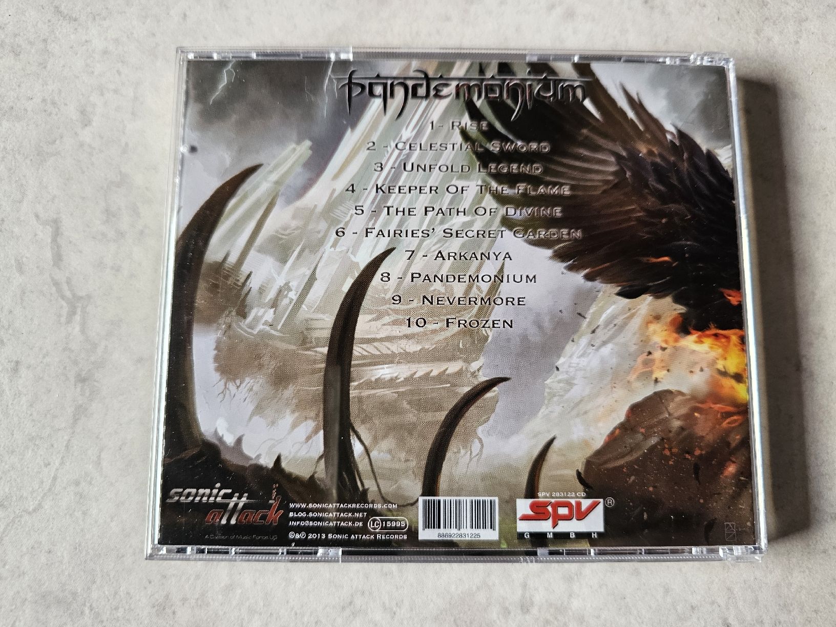 CD: Operadyse  -  Pandemonium – Usato da Schneisingen venduto da backstore24 1