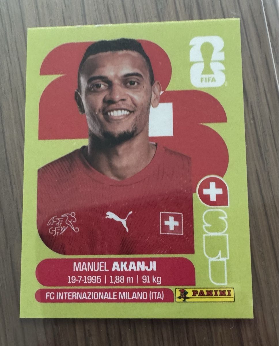 Panini Carte collezionabili: Panini Sticker Manuel Akanji WM 2026 – Nuovo (secondo la descrizione) da Aesch (Neftenbach) venduto da gyves01