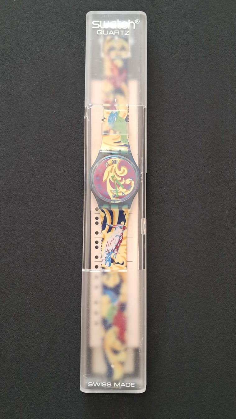 Swatch Orologi: Swatch collector #25 – Nuovo e nell'imballaggio originale da Lufingen venduto da E-Auktion