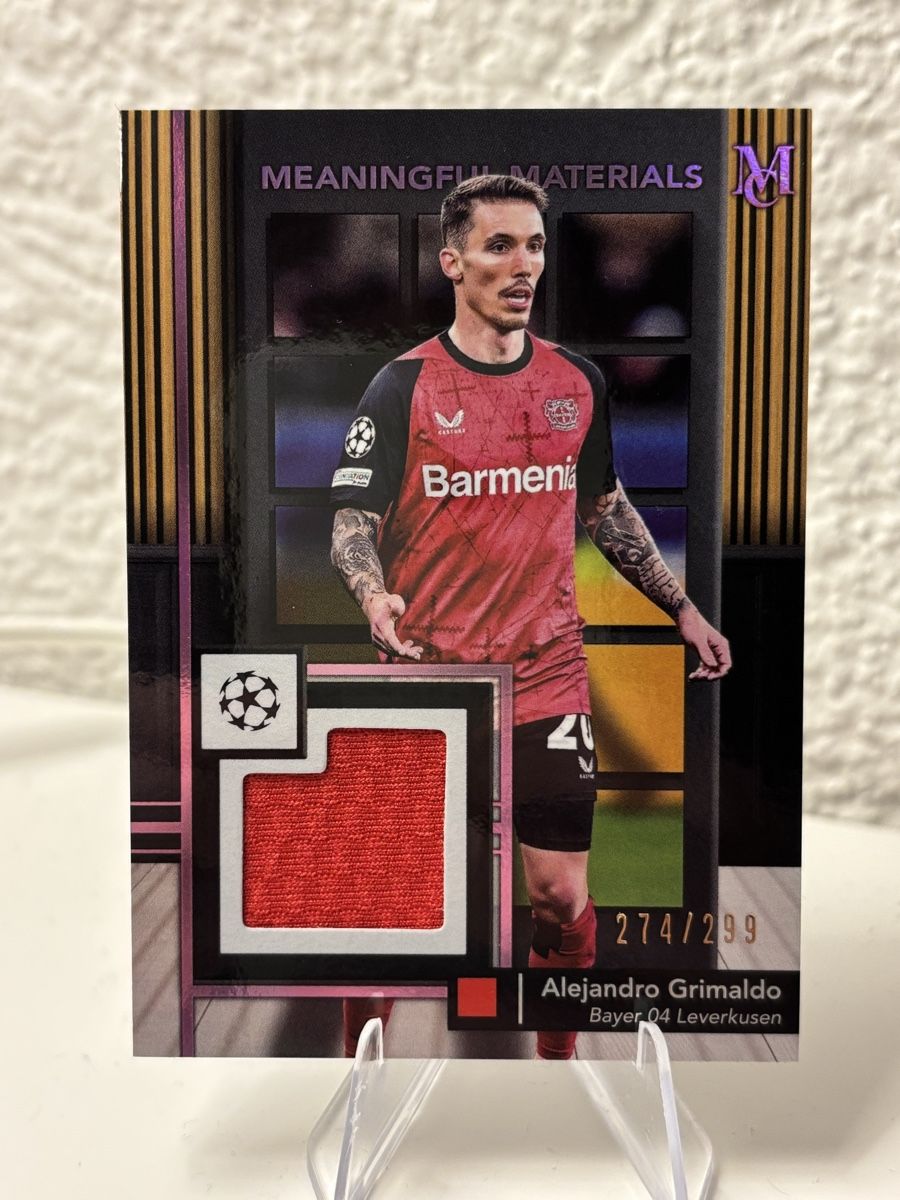 Topps Carte collezionabili: 2025 Topps Museum Collection Alejandro Grimaldo Patch /299 – Nuovo (secondo la descrizione) da Aarberg venduto da gocardz.shop
