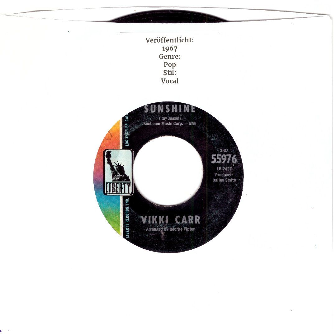 Vinyles: VIKKI CARR – D'occasion à Bassersdorf par house-of-vinyl