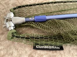 Cormoran fishing net collapsible blue rod good condition