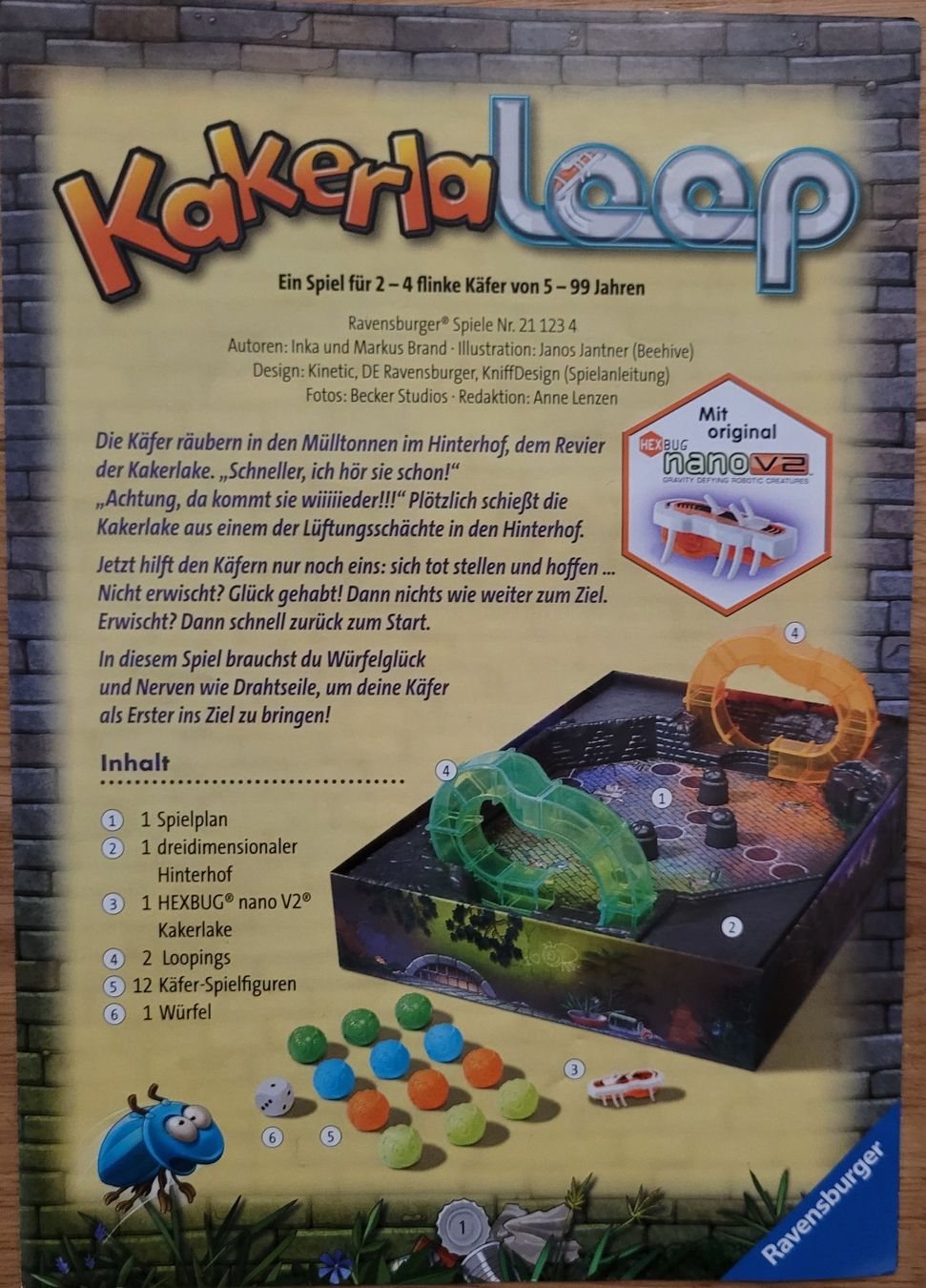 Ravensburger Giochi: Spiel Kakerla Loop Ravensburger Neu! – Nuovo (secondo la descrizione) da Lupfig venduto da Angel17 2