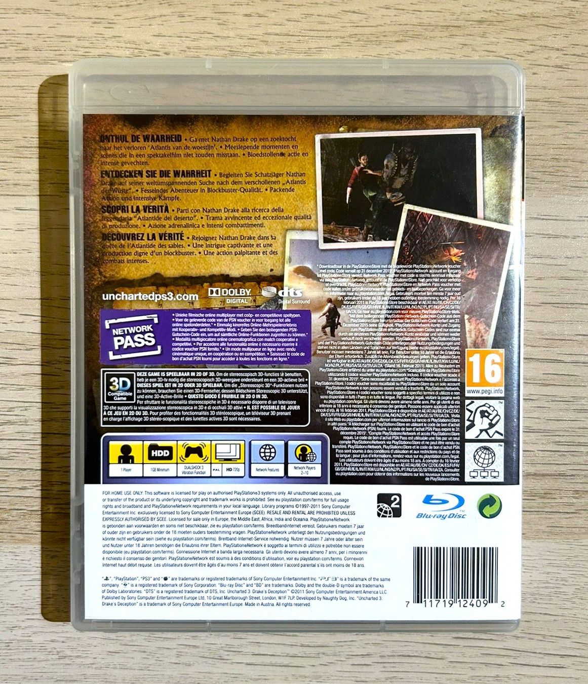 Sony Jeux: Uncharted 3 Drakes Deception PS3 – D'occasion à St. Gallen par Alpine.Arcade 1