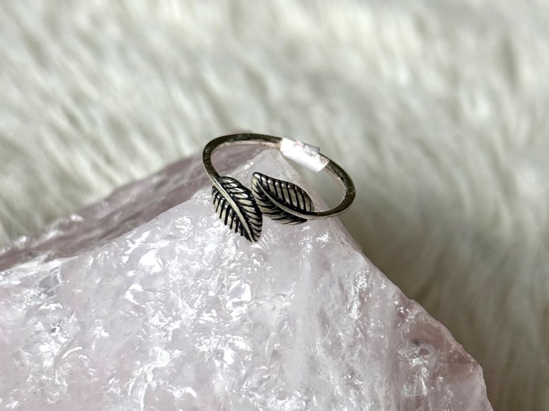 Anelli: Ring Silber 925 mit Blatt – Nuovo (secondo la descrizione) da Istighofen venduto da Ringparadies