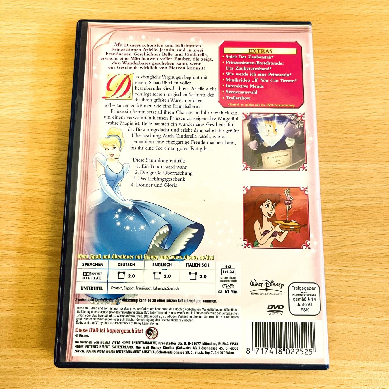 Tutti i DVDs: DVD - Prinzessinnen Träume Vol. 1 – Usato da Amlikon-Bissegg venduto da allerlei-versand 2