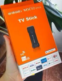 Sistemi audio & multimediali: TV Stik androidtv MX10 – Nuovo e nell'imballaggio originale da Zuchwil venduto da Beppe_25.3