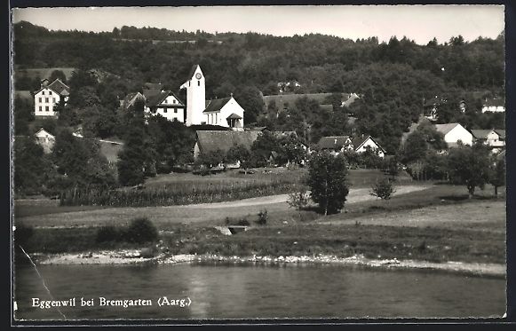 Ansichtskarten: AK Eggenwil, Ortsansicht, 1967 – Gebraucht aus Berlin von bartko-reher