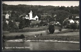 AK Eggenwil, Ortsansicht, 1967