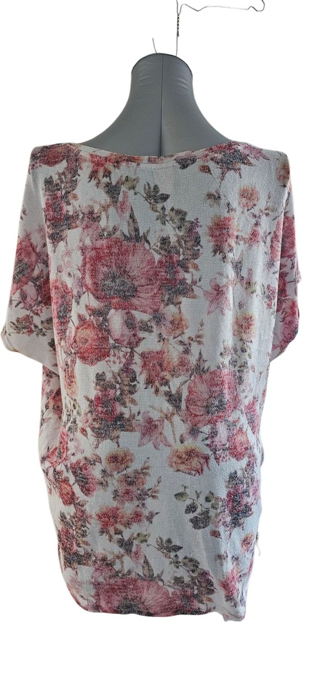 Zebra T-shirt: Shirt mit Blumenmuster Gr.L – Usato da Langenthal venduto da SecondChanceShop 1