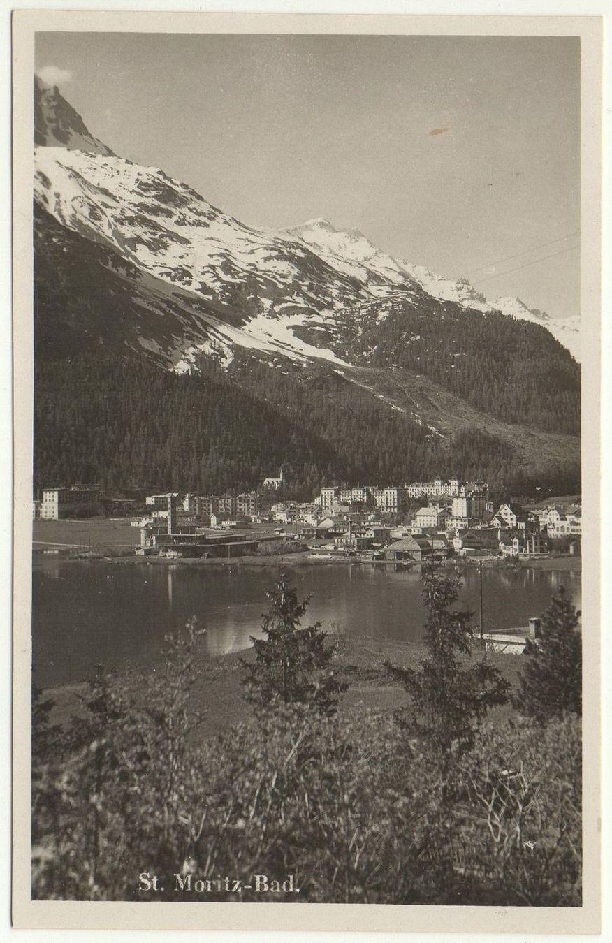 Cartes postales: ST. MORITZ-BAD – D'occasion à Jona par philajona