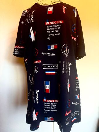 Moncler T-Shirt, Schwarz, Gr XL-L  Zustand top  für Sommer!