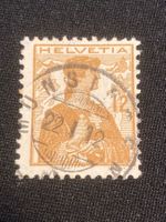 Helvetia Brustbild ZNr. 121 - Vollstempel Münsingen