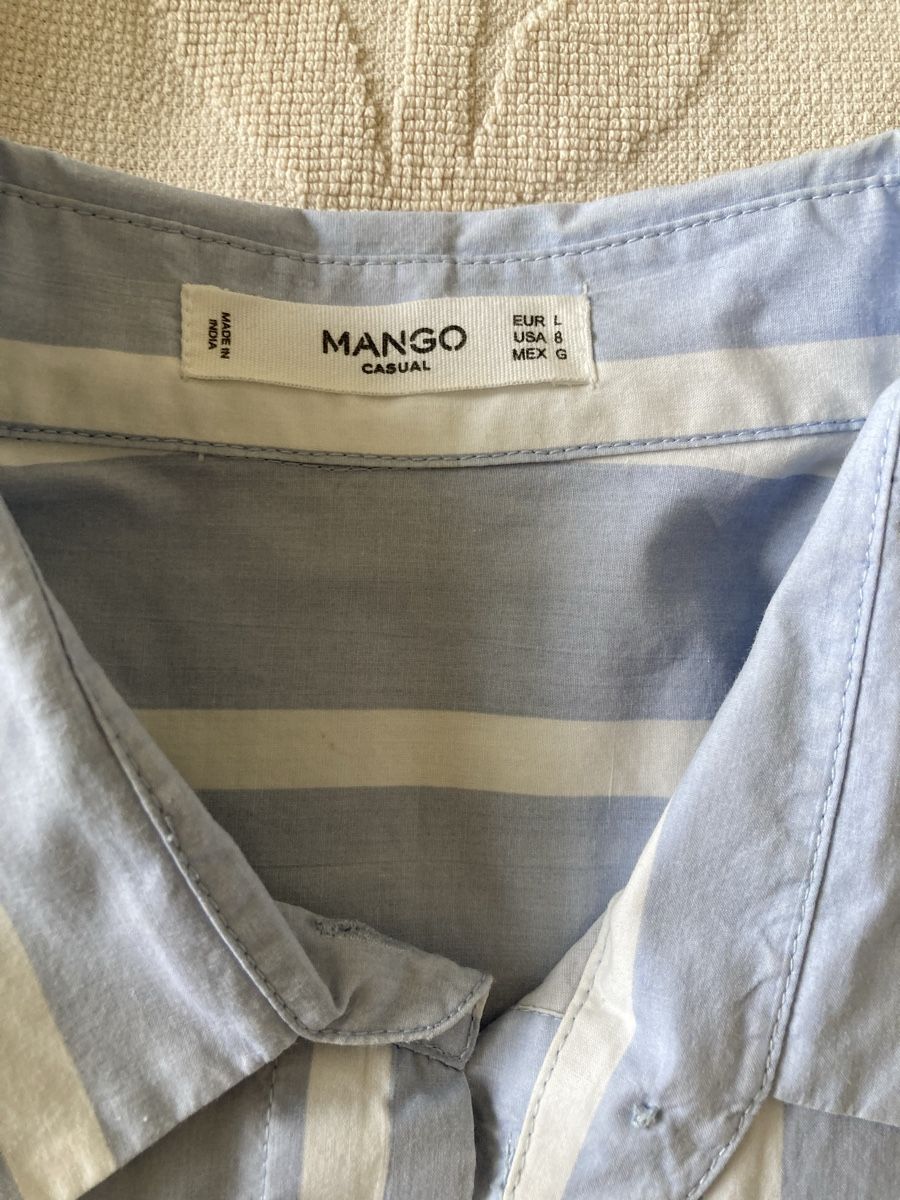 Mango Camicette: 2 Shirts Size L, Mango & Brookshire – Usato da Zürich venduto da Maki333 3
