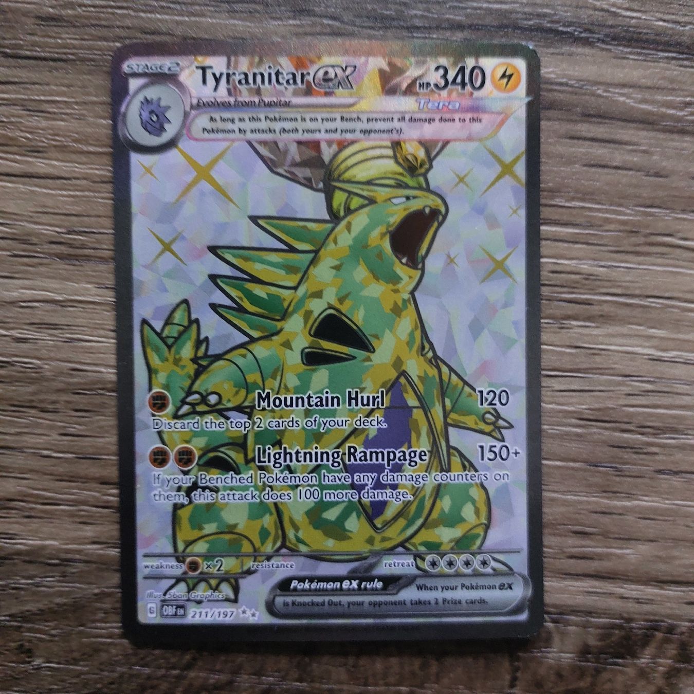 Giochi: Tyranitar ex 211/197 – Usato da Basel venduto da jan_3