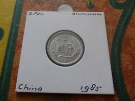 CHINA 2 Fen  1985