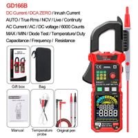 Stromzange Multimeter Digital 600A AC/DC Zangenamperemeter